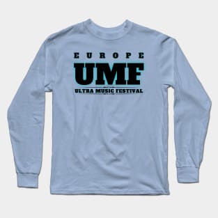 Ultra Music Festival.Europe Long Sleeve T-Shirt